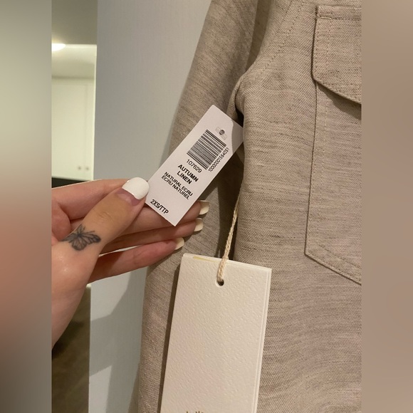Aritzia Wilfred Autumn Shirt Jacket Linen - Picture 4 of 4
